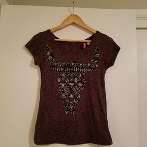 🐃DIVIDED by H&M Bull Skull Shirt🐃